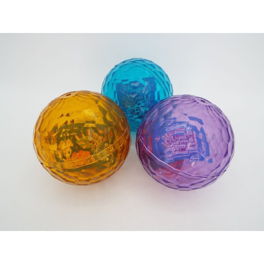 Disney Crystal Surprise Character Lot of 3 - Mickey Daisy Cinderella